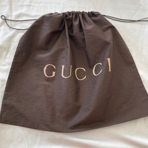Gucci dust bag